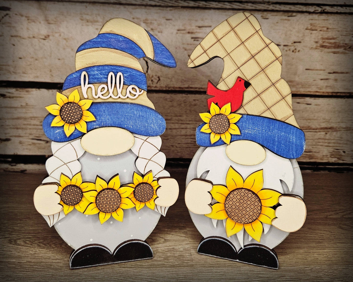 Interchangeable Gnome | GIRL SUNFLOWER TOPPER | #200002-13