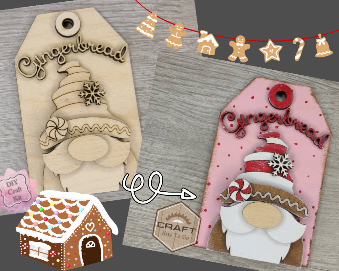 **SHOW OVERSTOCK SALE** Gingerbread Gnome #3706 MINI KIT