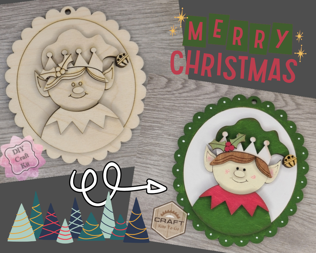 Elf Ornament | #3626
