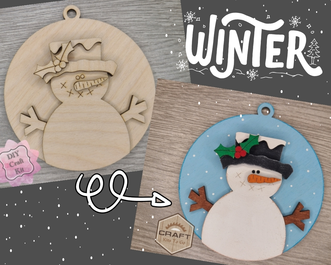 Snowman Ornament | #3206