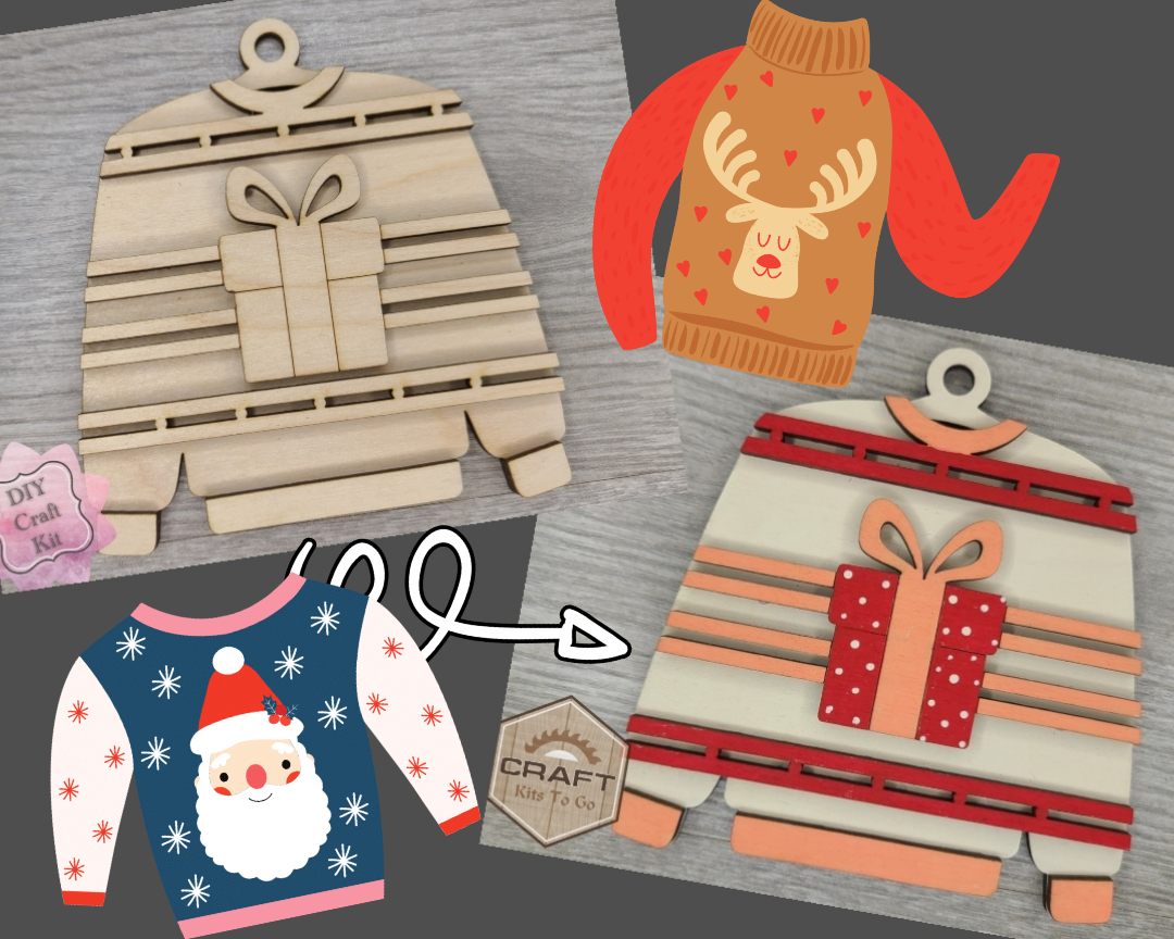 Ugly Sweater Ornament | #3805