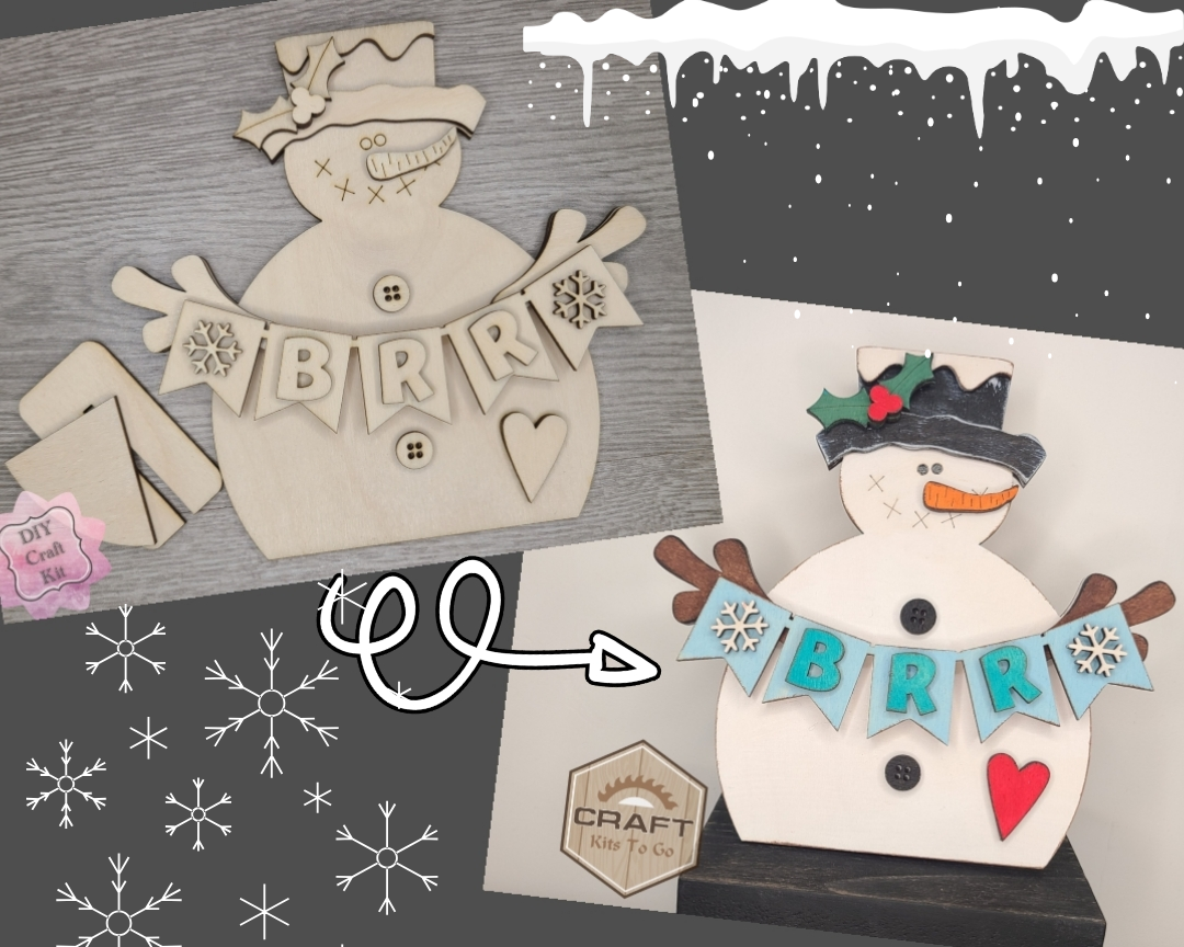 Snowman Shelf Sitter | #3806