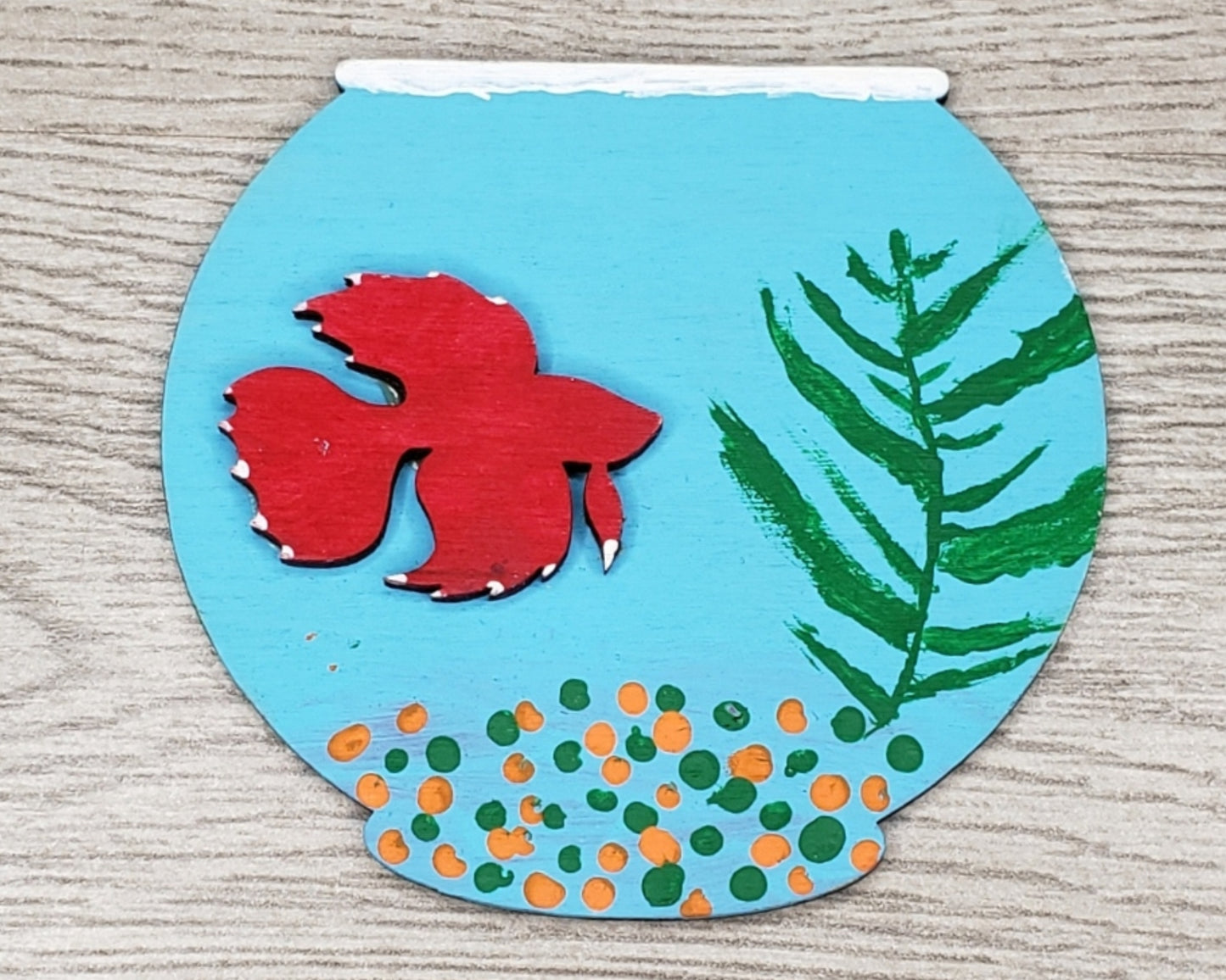 Fish Pet Fish animal cutouts wood cutouts DIY paint Bedroom decor #1472 - Multiple Sizes Available - Unfinished Wood Cutout Shapes