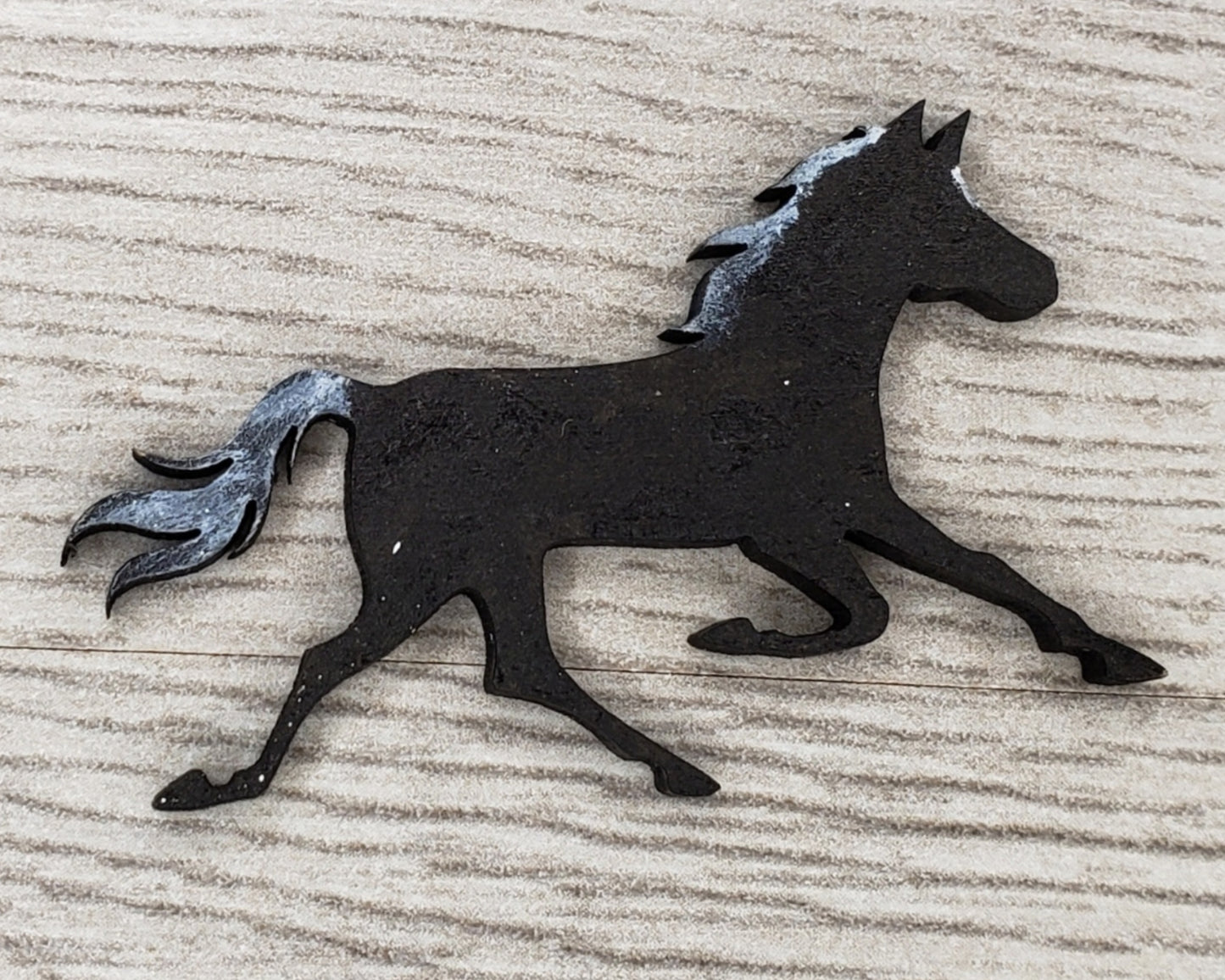 Running Horse wood shape wood cutouts Mustang DIY Paint kit #1941 - Multiple Sizes Available - Unfinished Wood Cutout Shapes