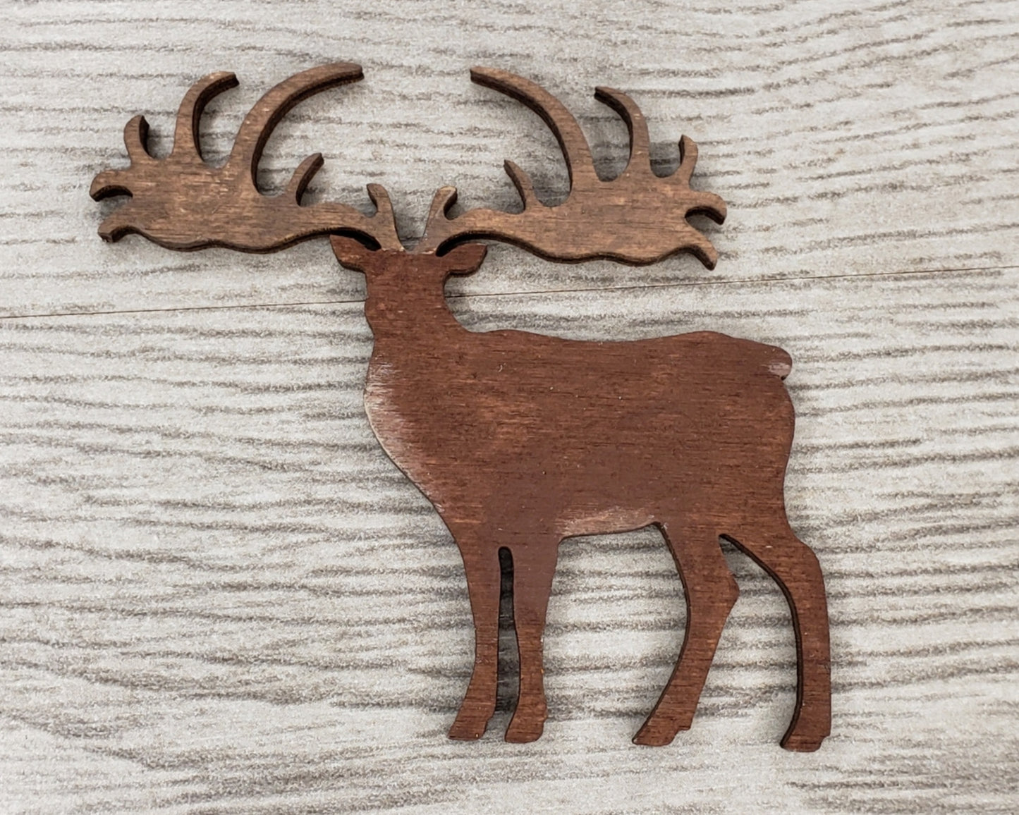 Elk Cutout Wood cutouts Hunting Cabin DIY Paint Kit Food cutouts #1440 - Multiple Sizes Available - Unfinished Cutout Shapes