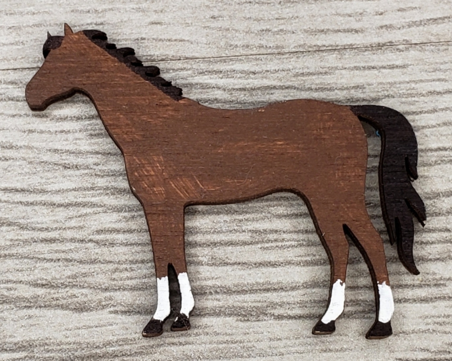 Horse wood cutout wood shapes Farm animals animal cutouts DIY Paint #1609 - Multiple Sizes Available - Unfinished Wood Cutouts Shapes