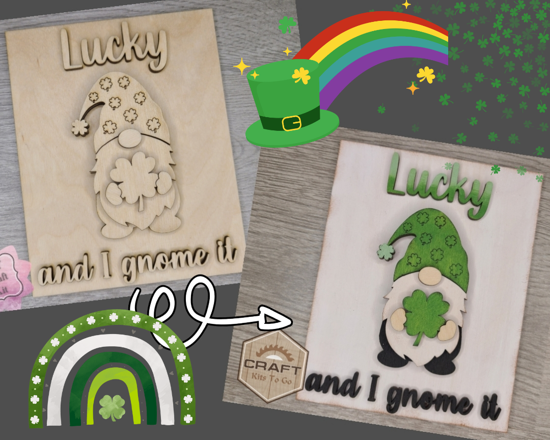 St. Patrick's Day Gnome | #2508