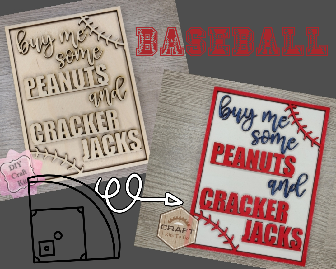 Baseball Buy me some Peanuts & Cracker Jacks| #2750