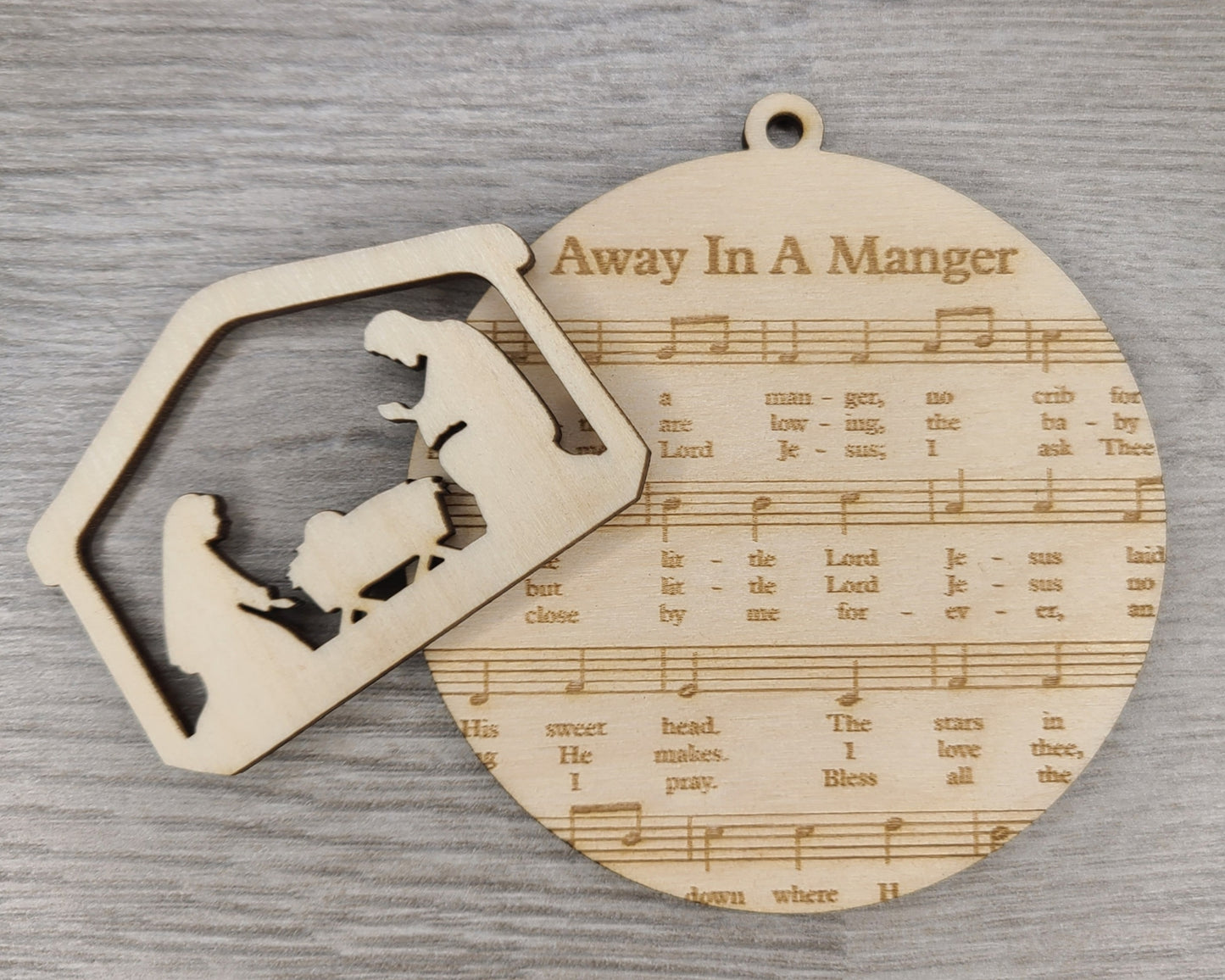 Away in a Manger Ornament | #3873