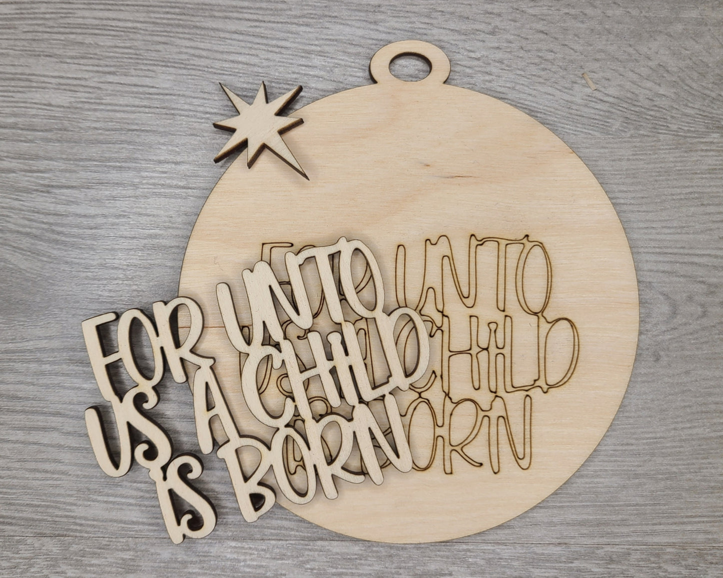 Child is Born Ornament | #3893