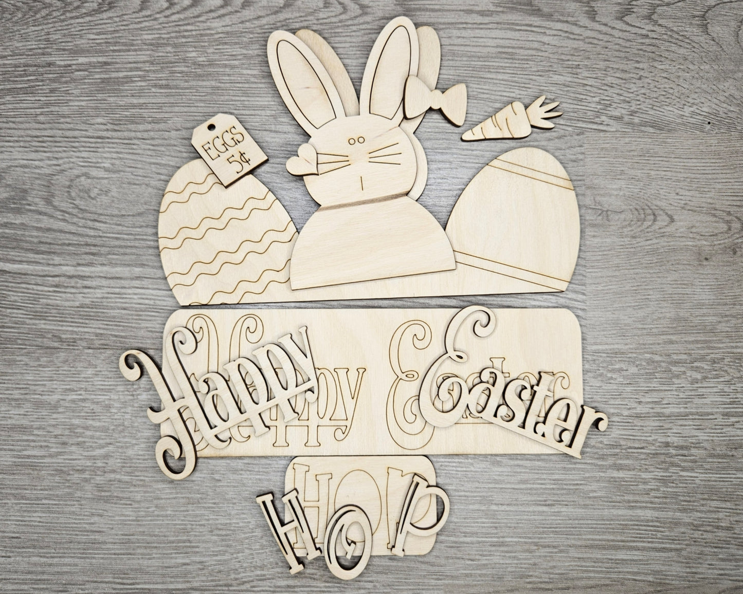 Interchangeable Truck | EASTER BUNNY INSERT | #200001 -08