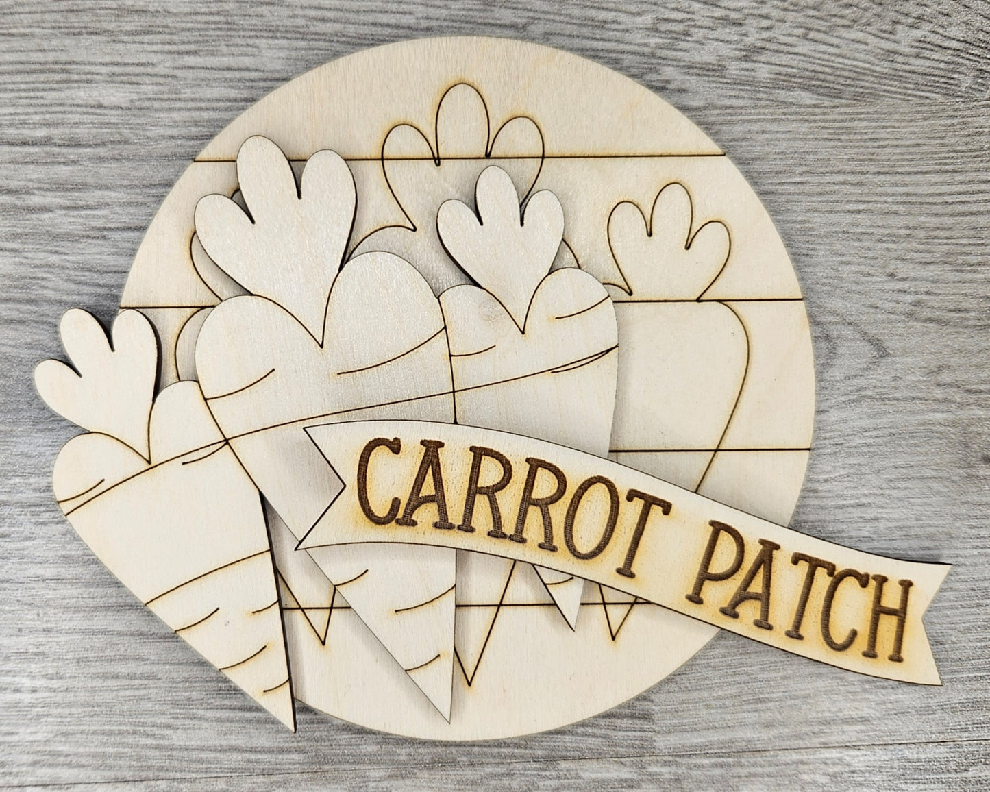 Carrot Patch Sign | #4090