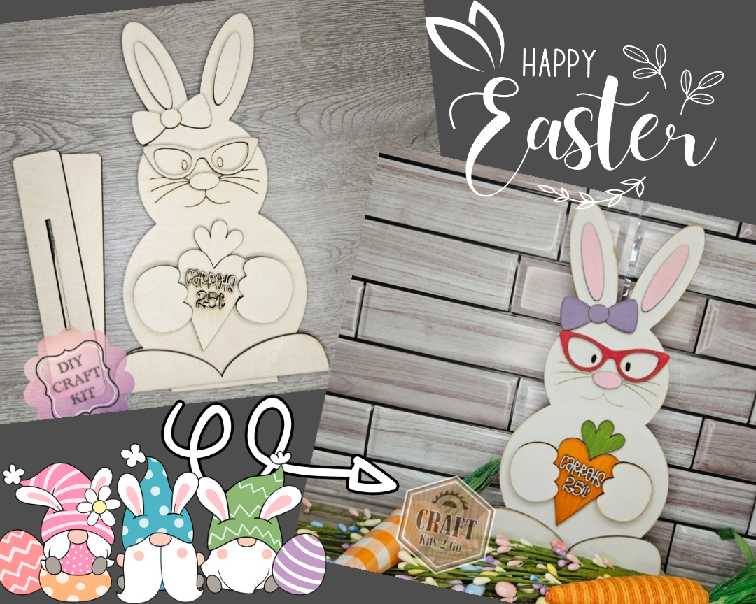 Easter Bunny Shelf Sitter - GIRL - | #3981