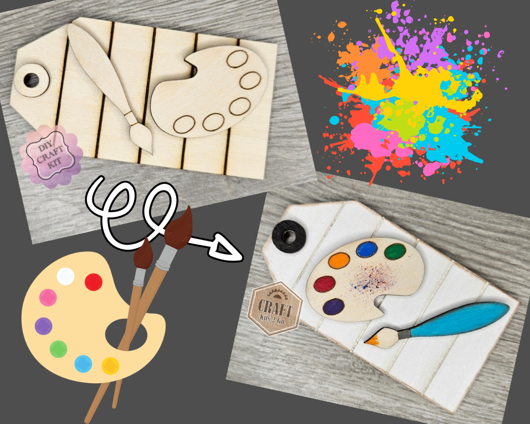 **SHOW OVERSTOCK SALE** Paint Brush Tag #2549 MINI KIT
