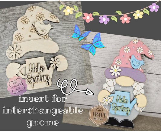 Interchangeable Gnome | GIRL SPRING TOPPER | #200002-3