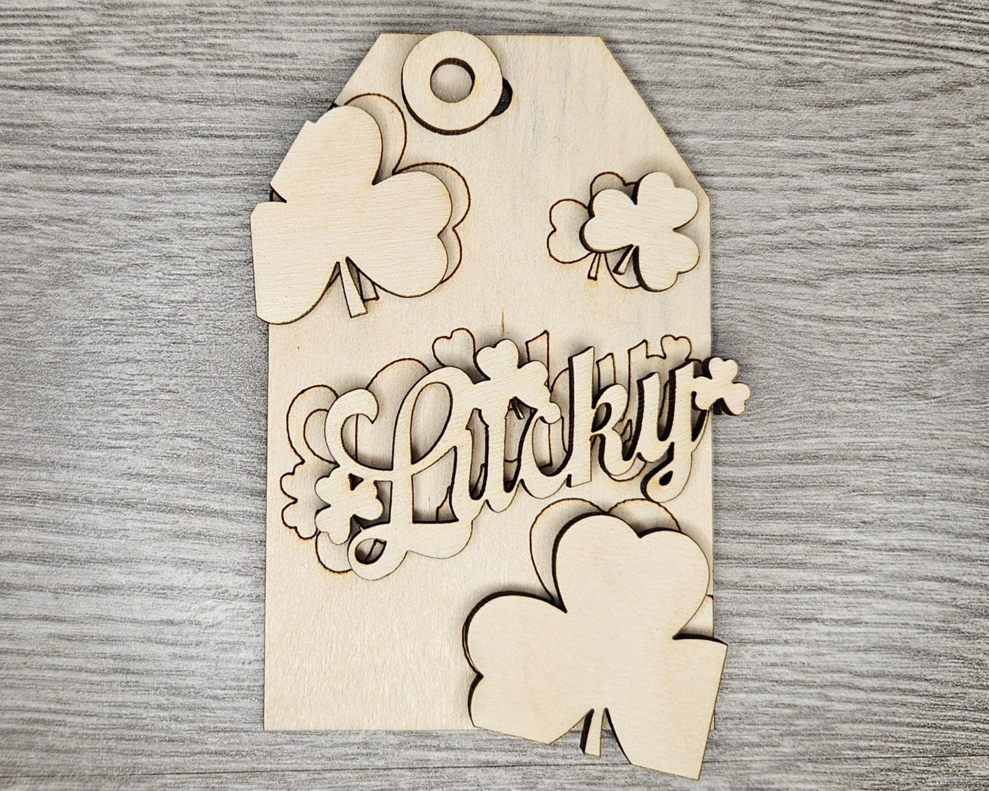 Lucky Shamrock Tag | #4017