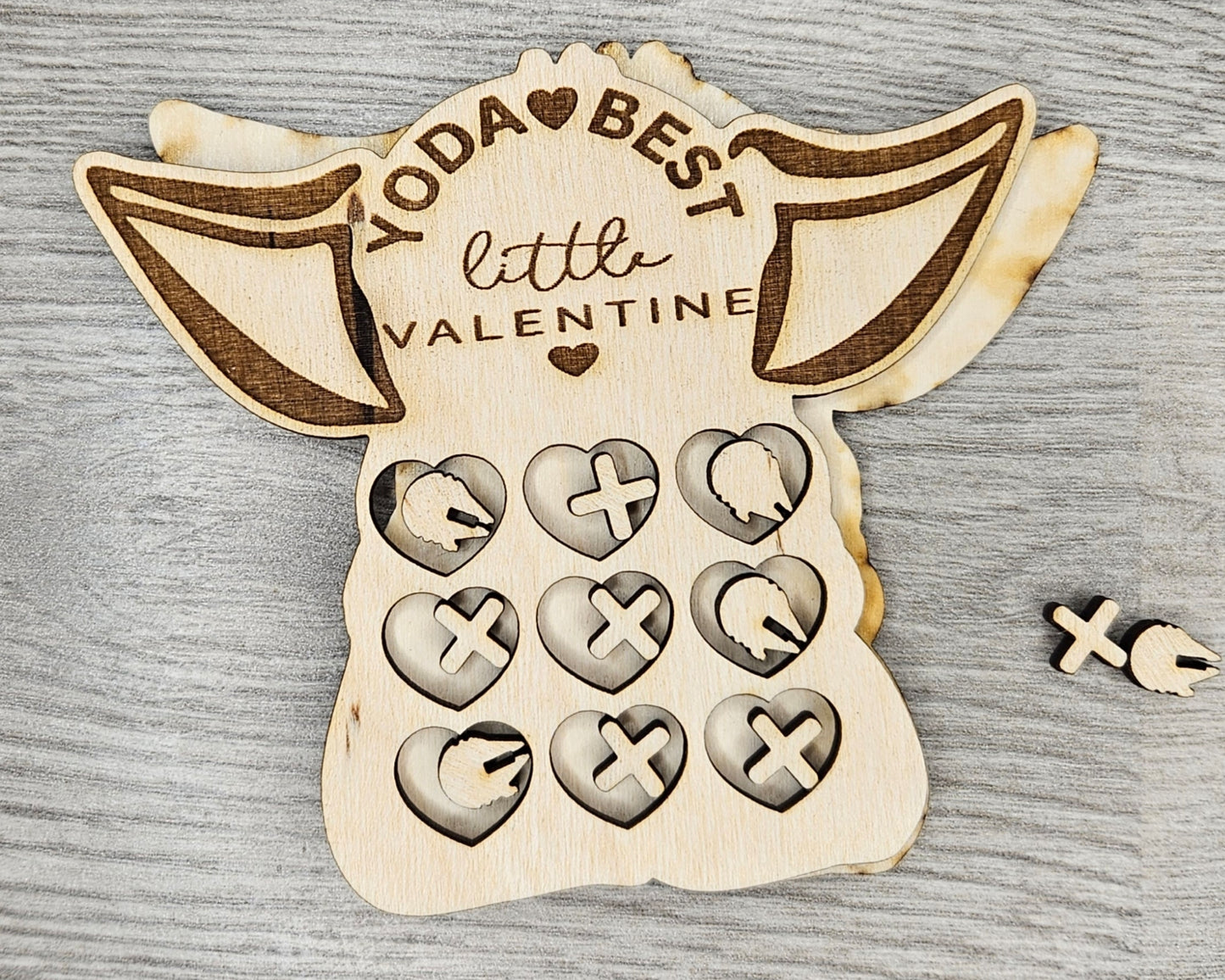 Yoda Best Tic Tac Toe Valentine | #3284