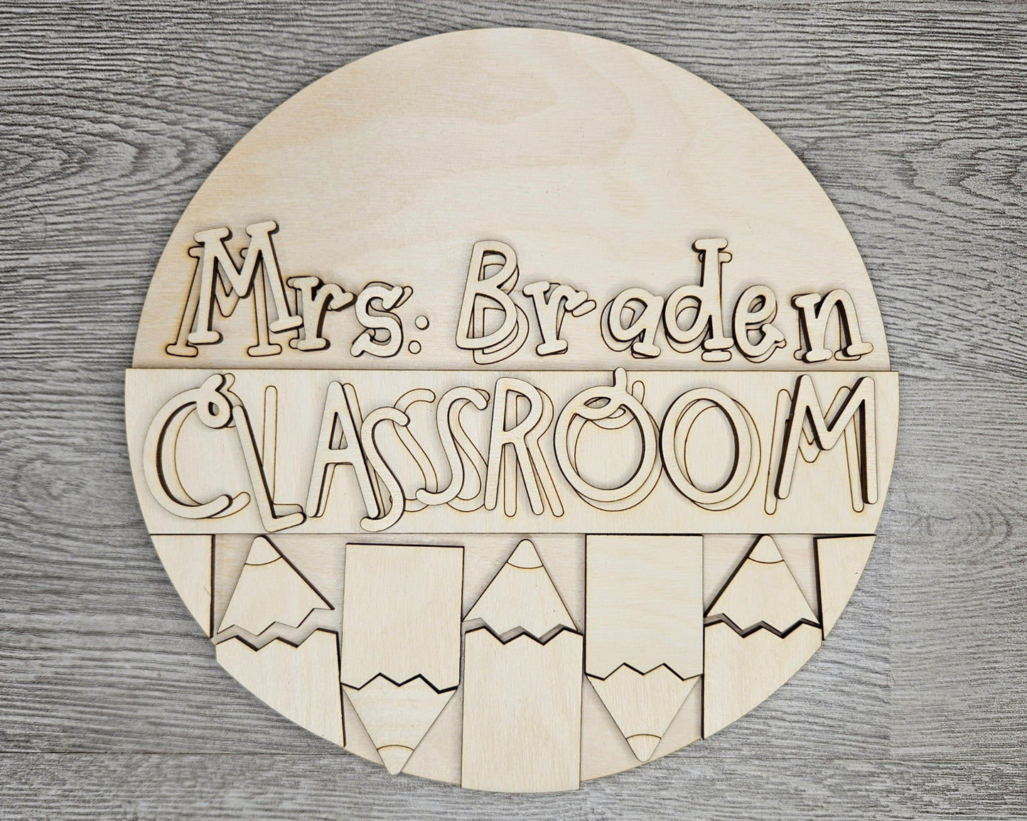 Personalized Classroom Welcome Sign | #4070