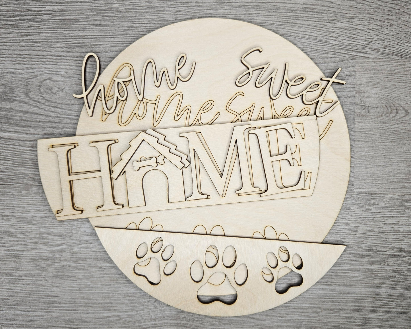 Dog Welcome Sign | #4072