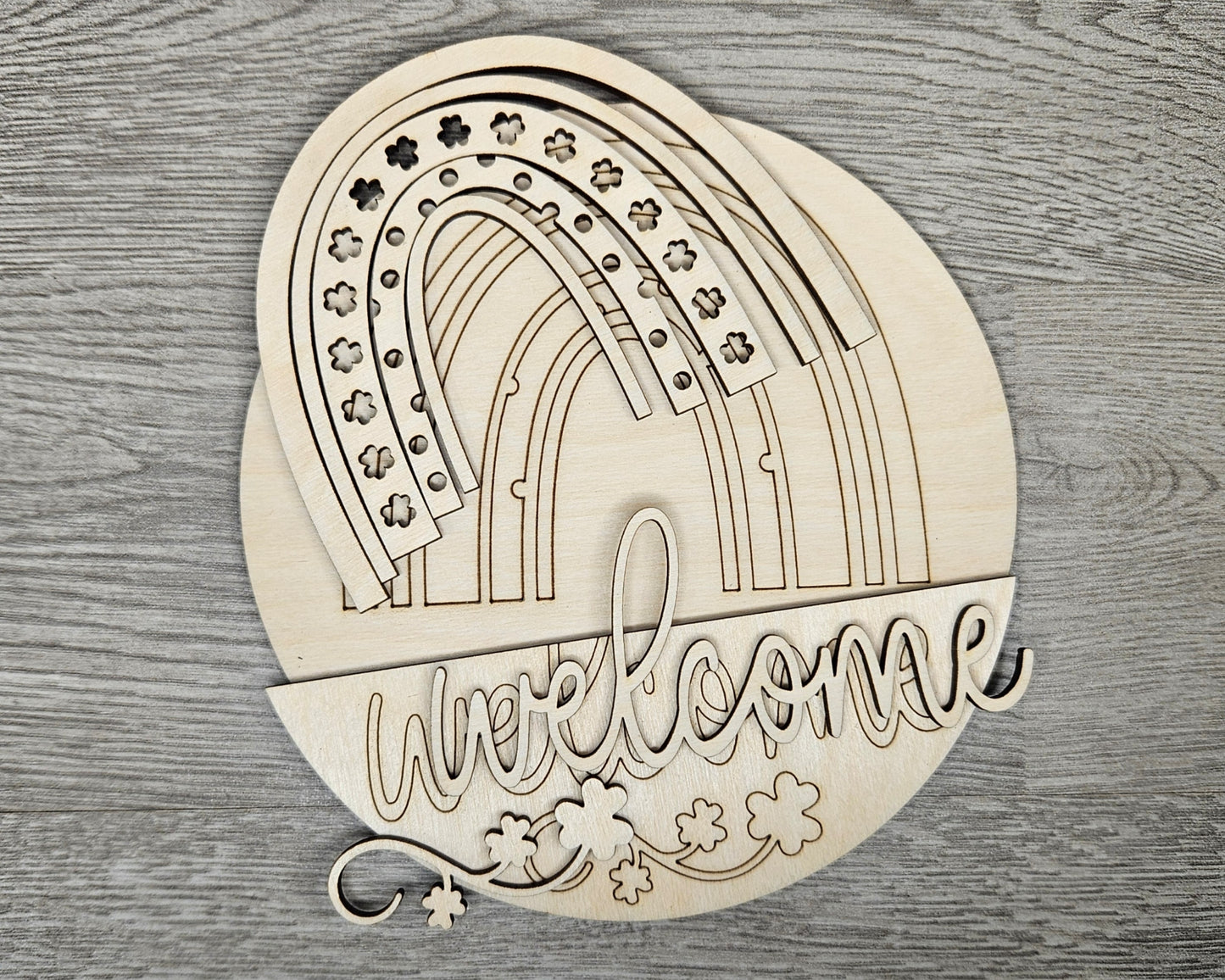 St. Patrick's Day Welcome Sign | #4064