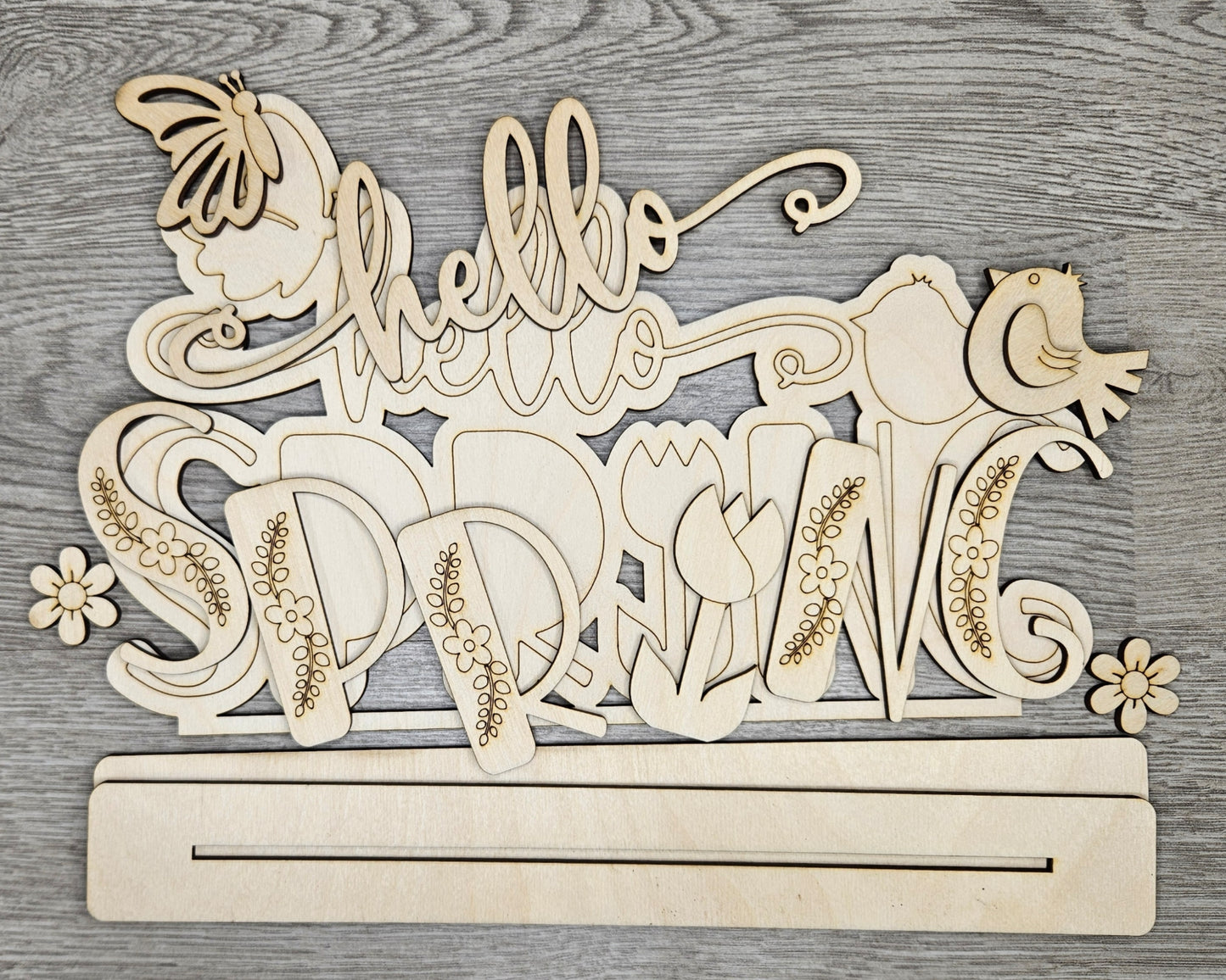 Hello Spring Shelf Sitter | #4040
