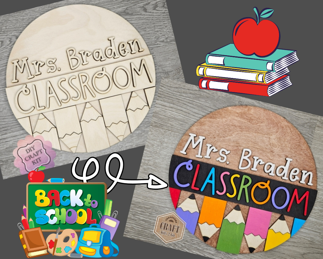 Personalized Classroom Welcome Sign | #4070