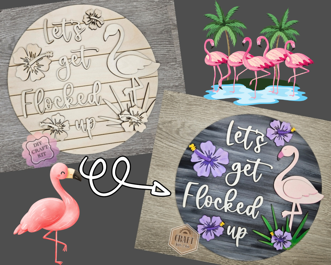 **SHOW OVERSTOCK SALE ** 10 Inch Let's Get Flocked Up | #4056