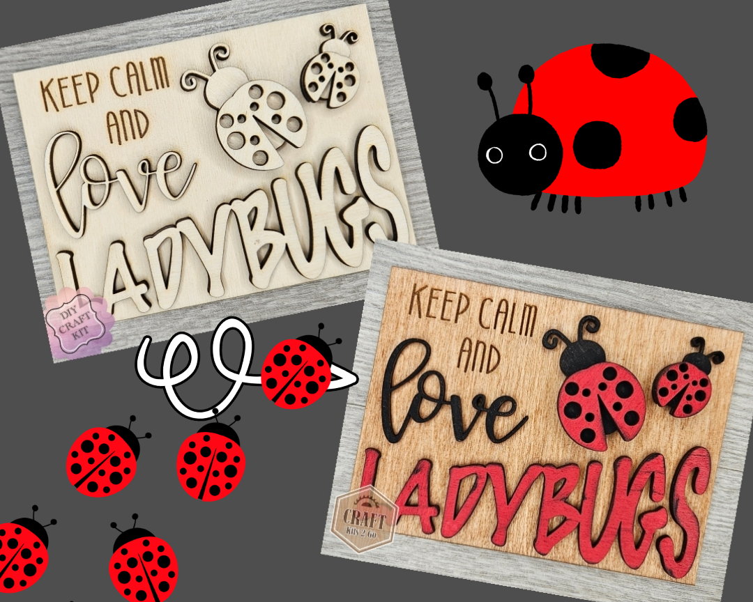 Lady Bug Decor | #2839