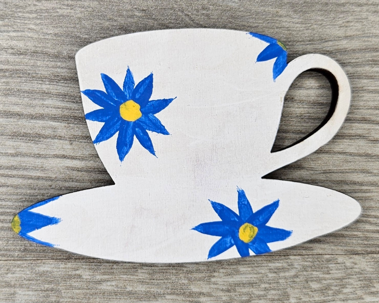 Coffee Cup blank wood cutouts Kitchen Decor DIY Paint Kit Paint yourself #1319 - Multiple Sizes Available - Unfinished Cutout Shapes