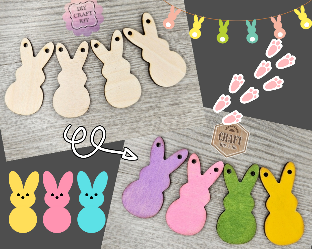 Peep Easter Bunting | #2790