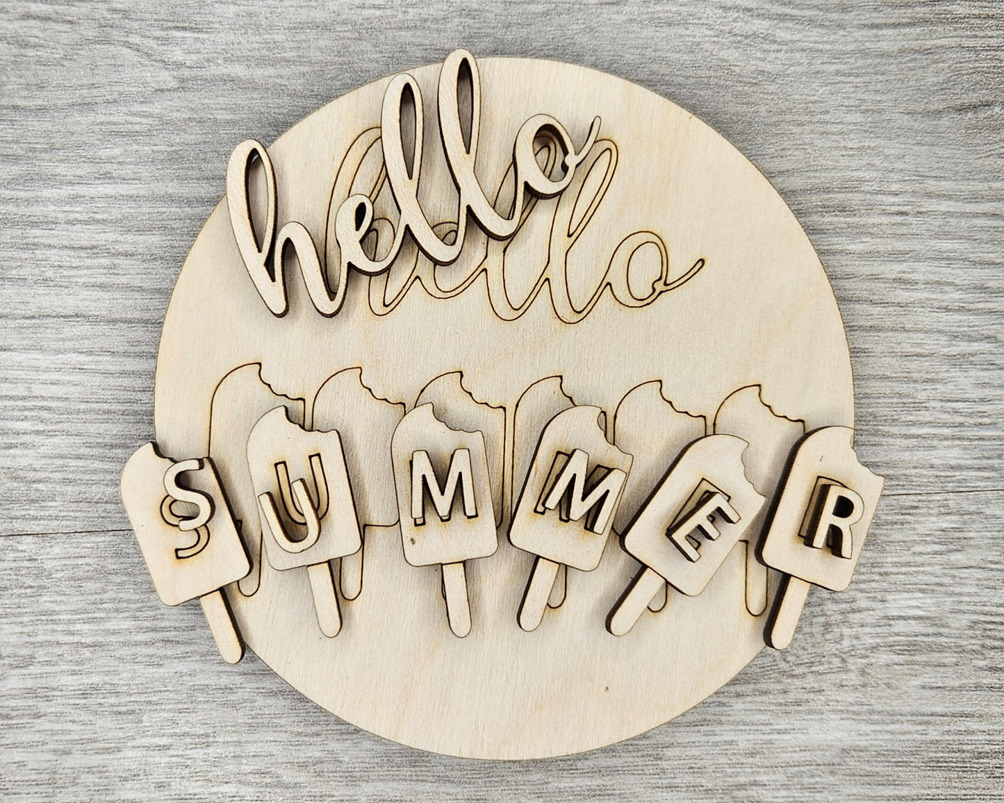 Hello Summer Sign | #2240