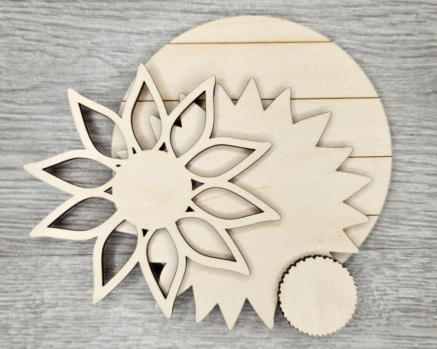 Sunflower Round | #2585