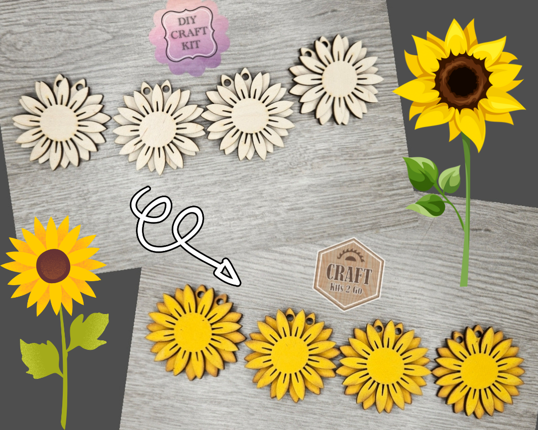Sunflower Bunting | #4151