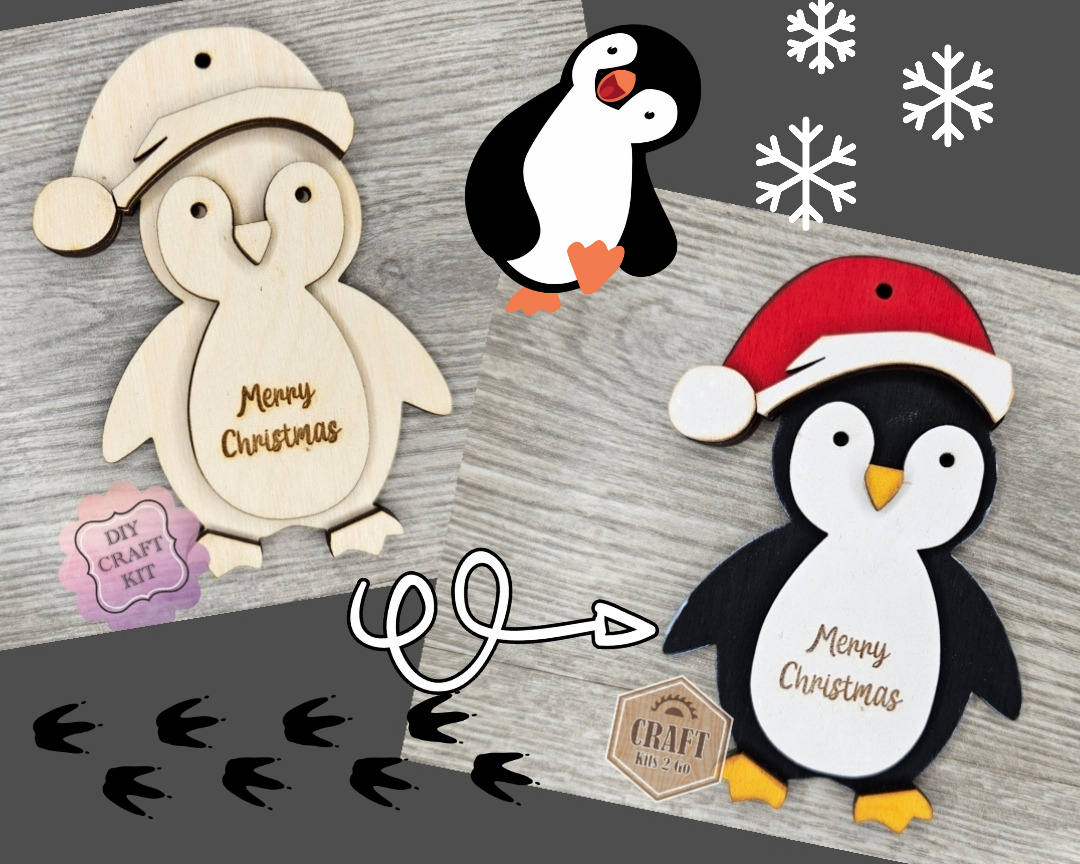 Penguin Ornament | #4153