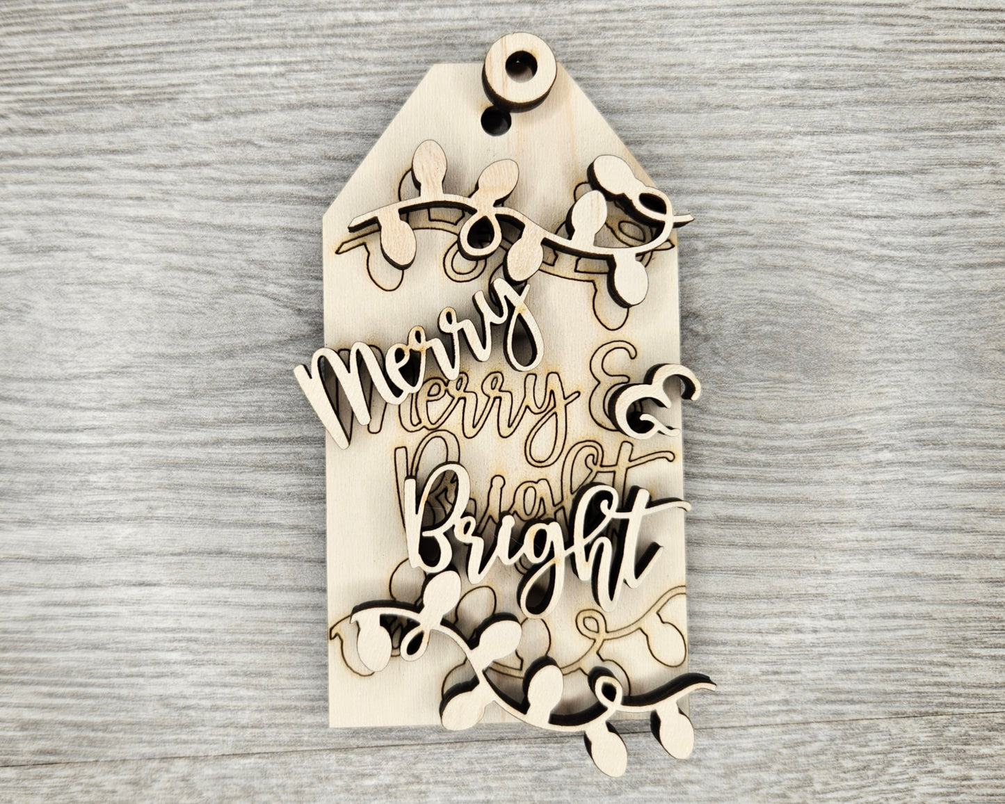 Merry & Bright Tag | #4114