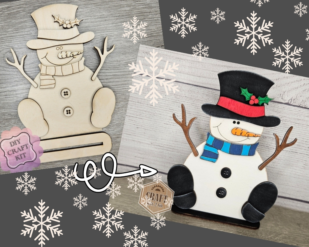 Snowman Shelf Sitter | #4013