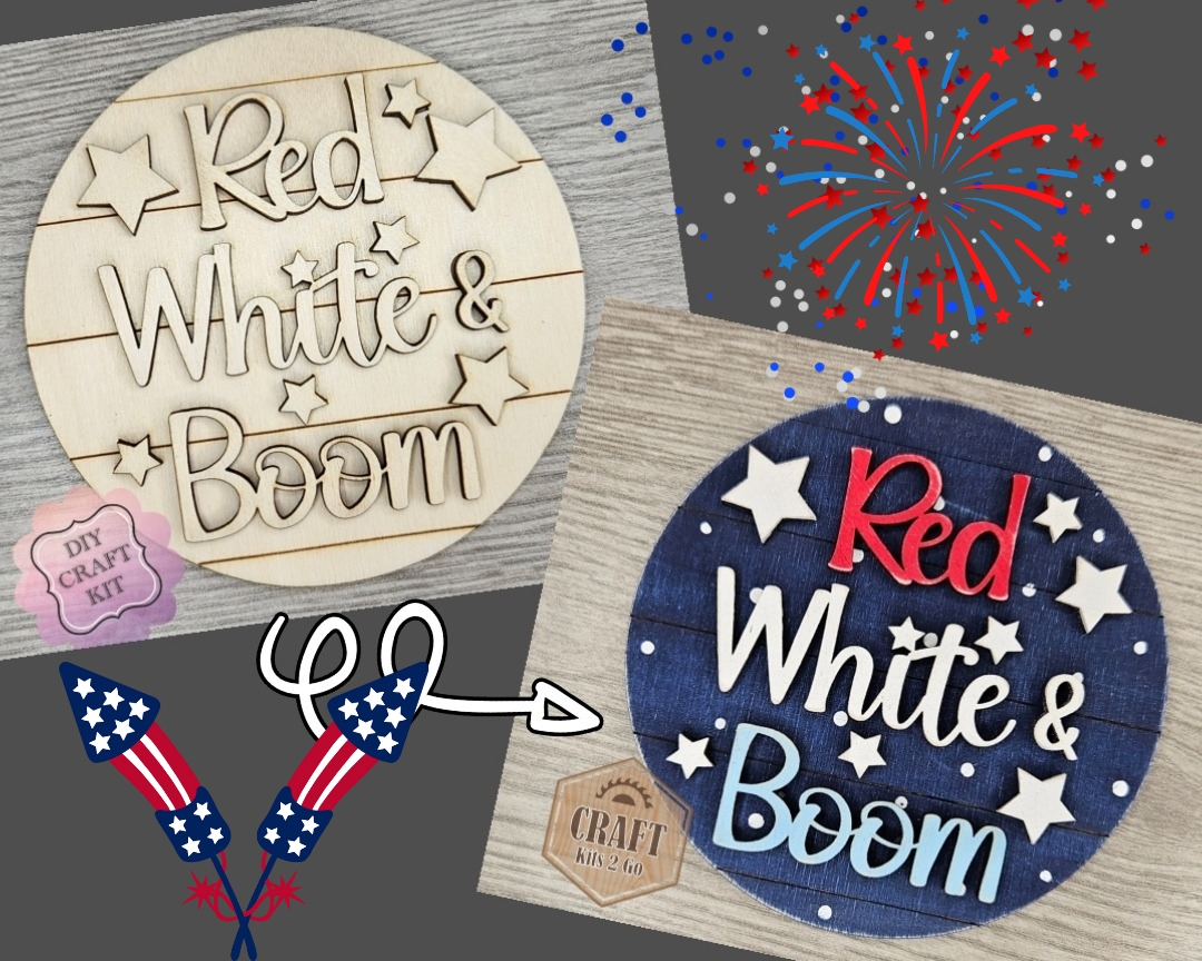 Red White & Boom Round | #4233