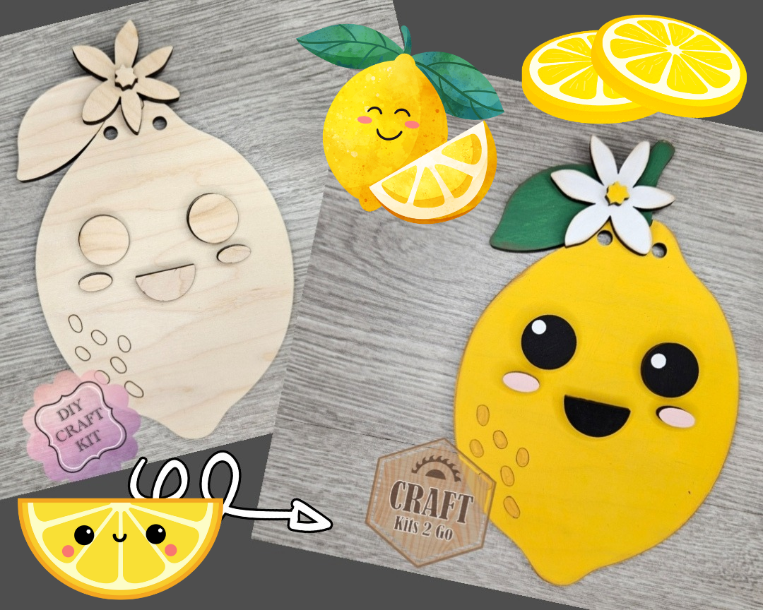 Kids Lemon Craft | #4214