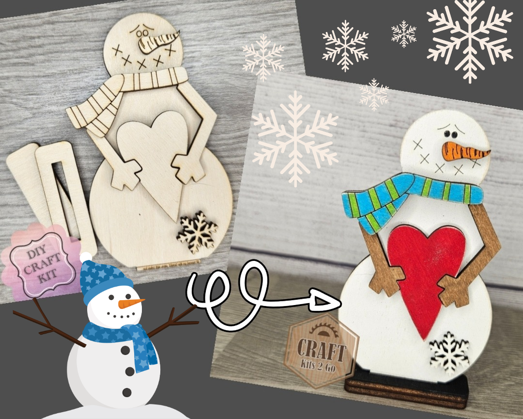 Snowman Shelf Sitter | #4276