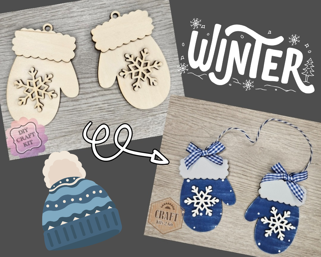 Snow Mittens | #4285