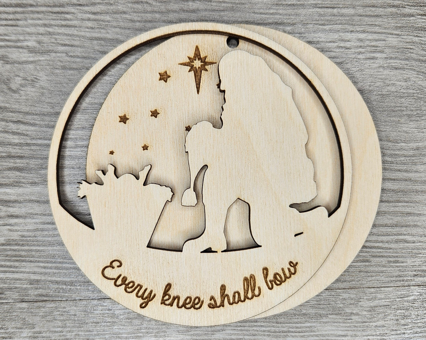 Every Knee Shall Bow Ornament | #4344