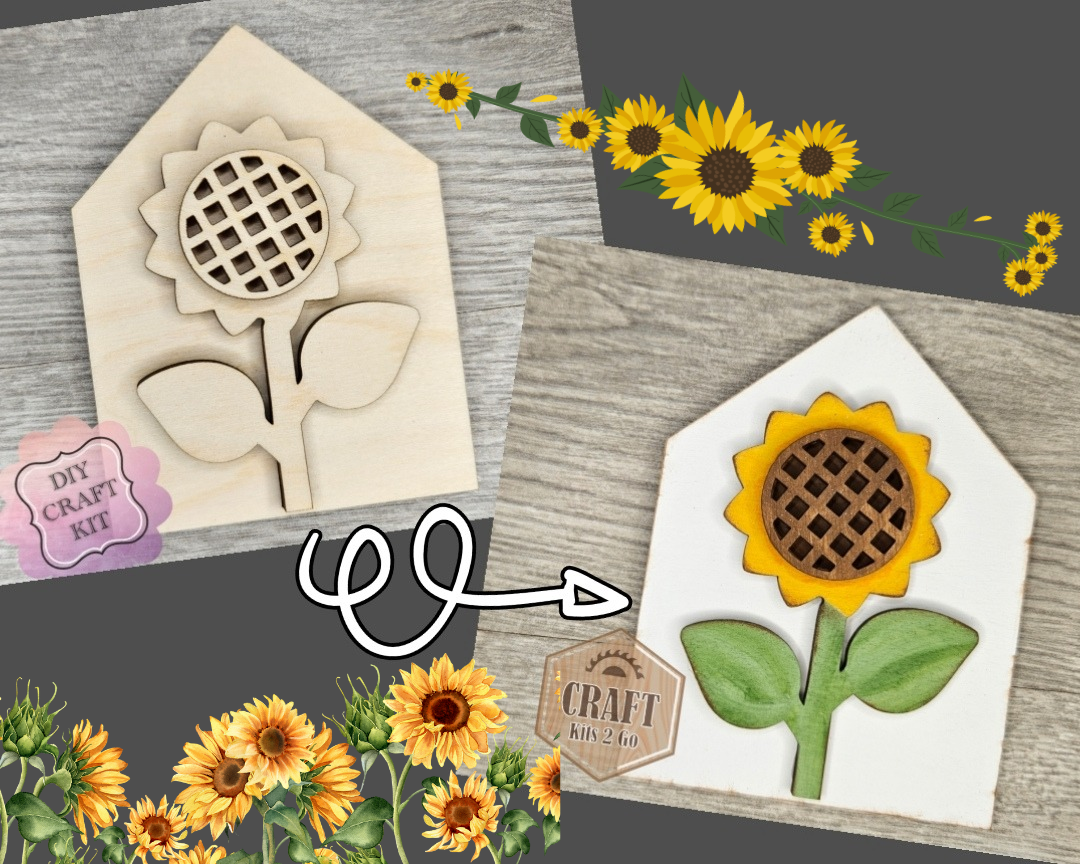 ** SHOW OVERSTOCK SALE** MINI KIT Sunflower Decor | #3211