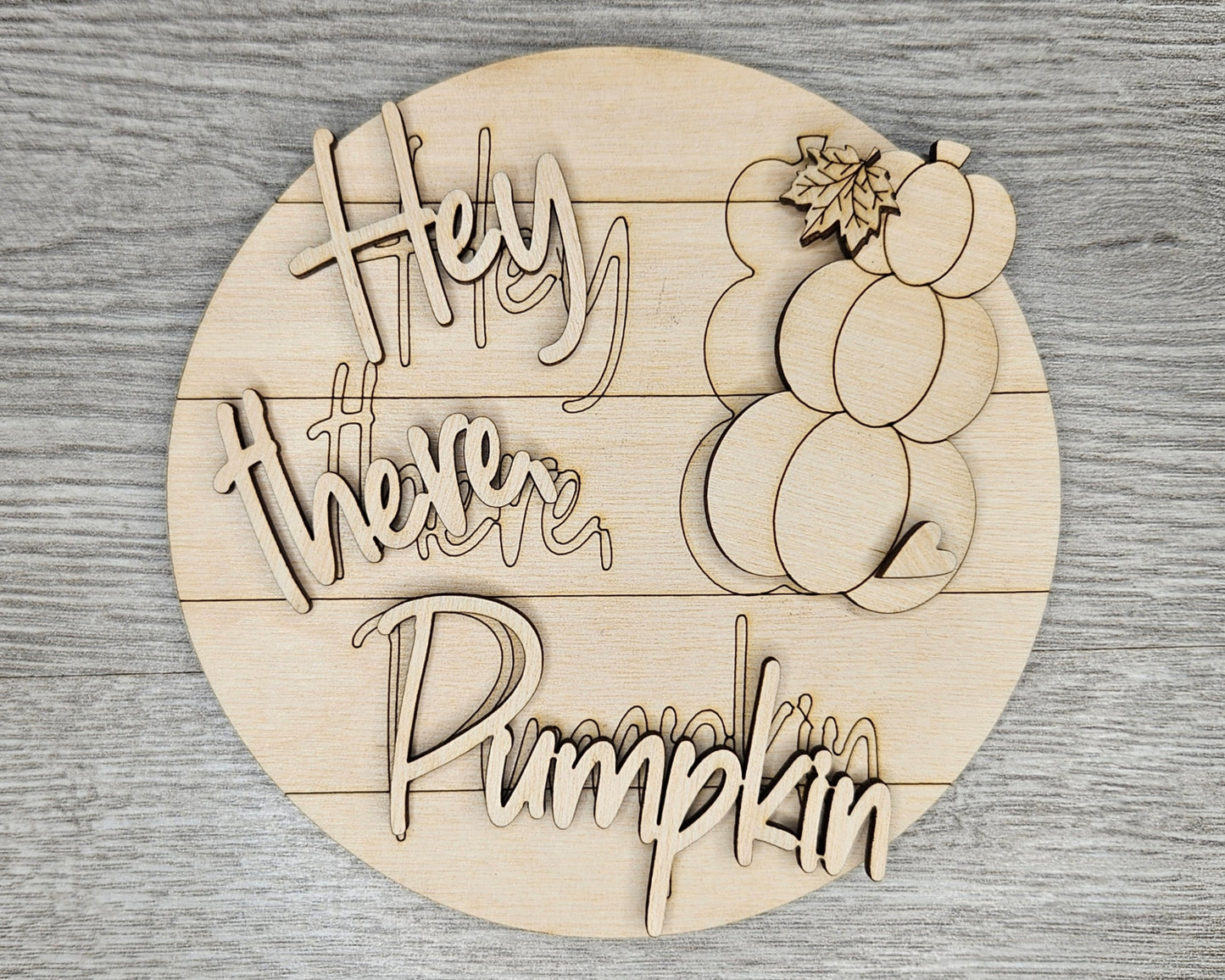 Hey There Pumpkin Sign | #4429
