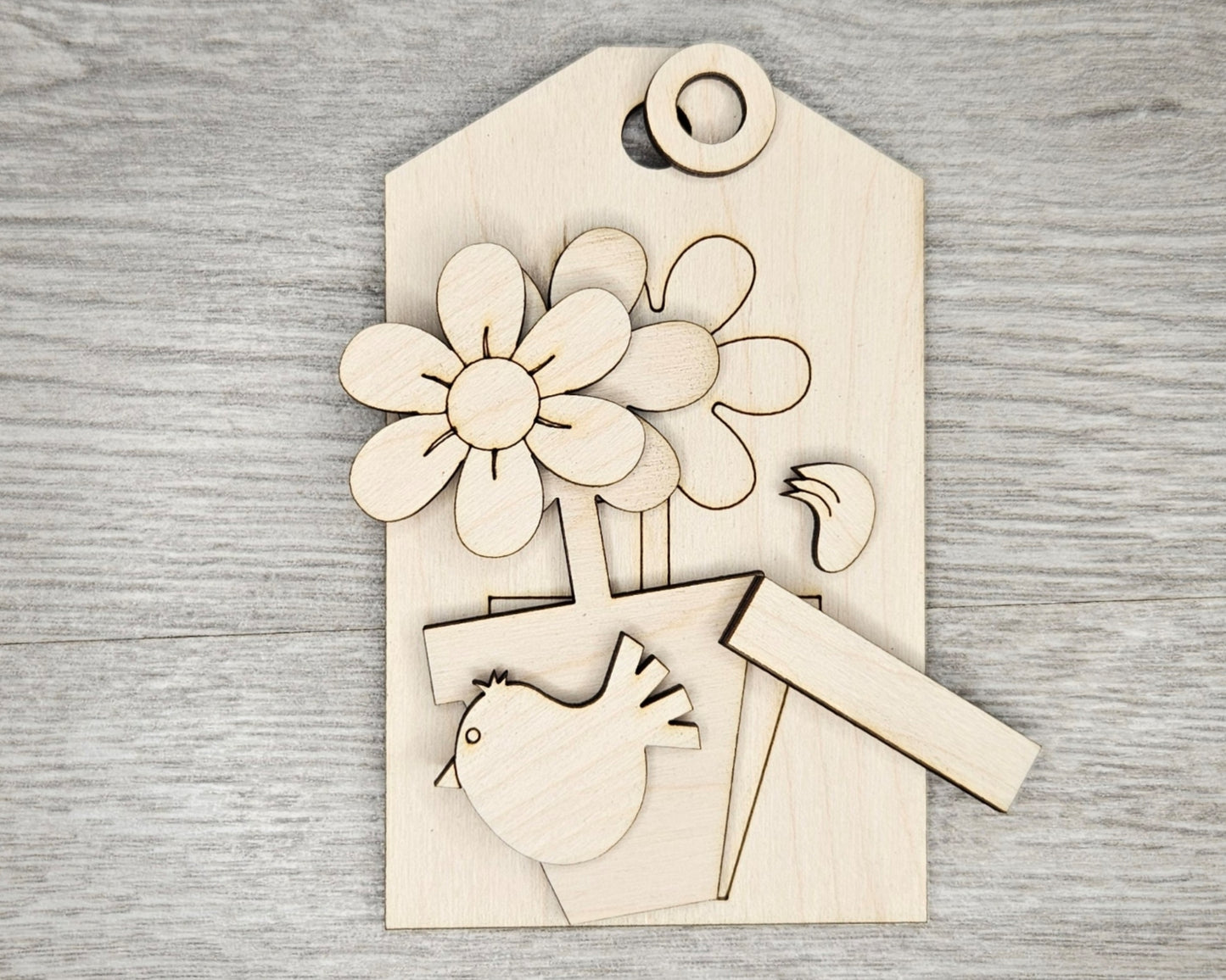 Daisy Pot Tag | #4484