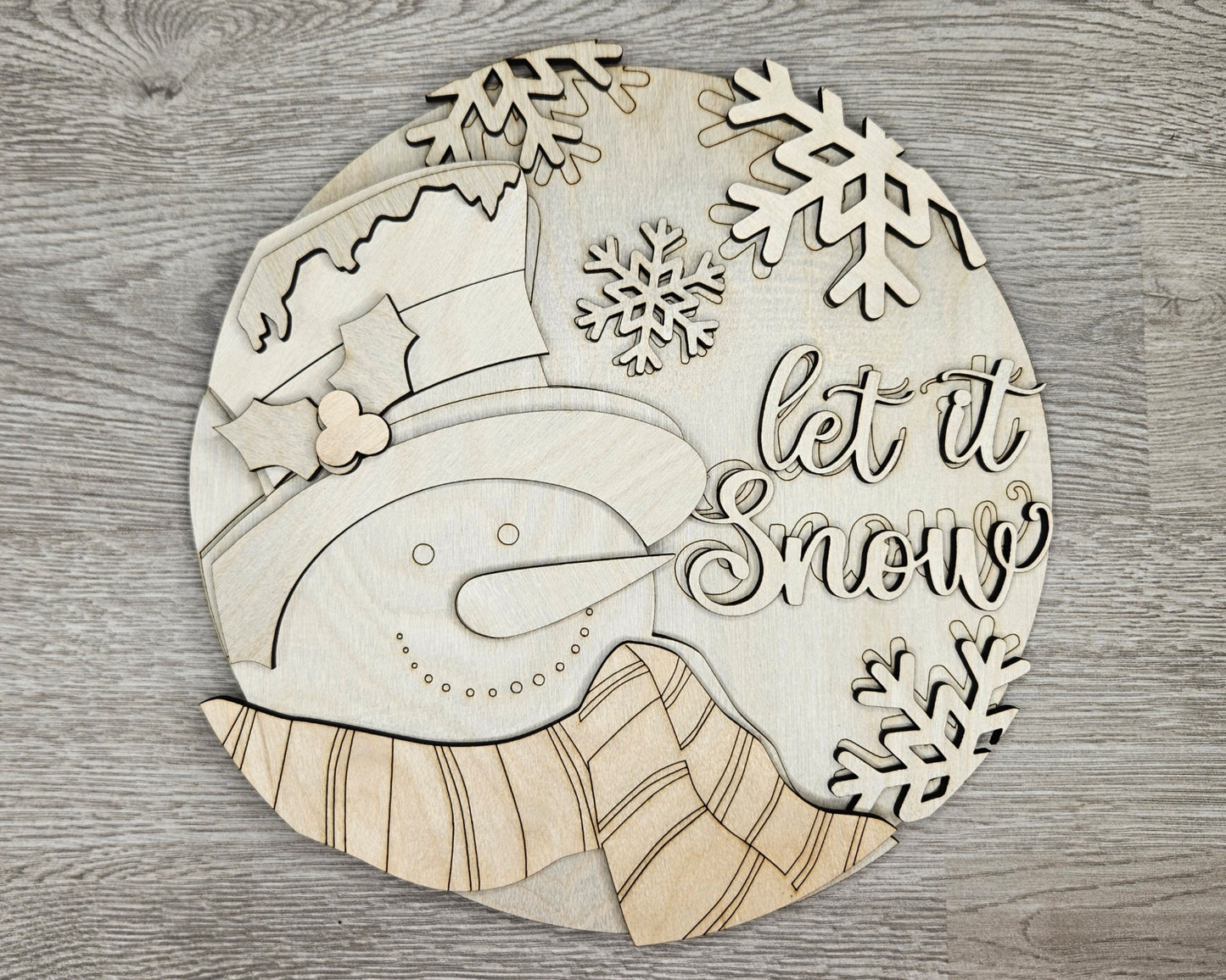 Snowman Sign | #4350