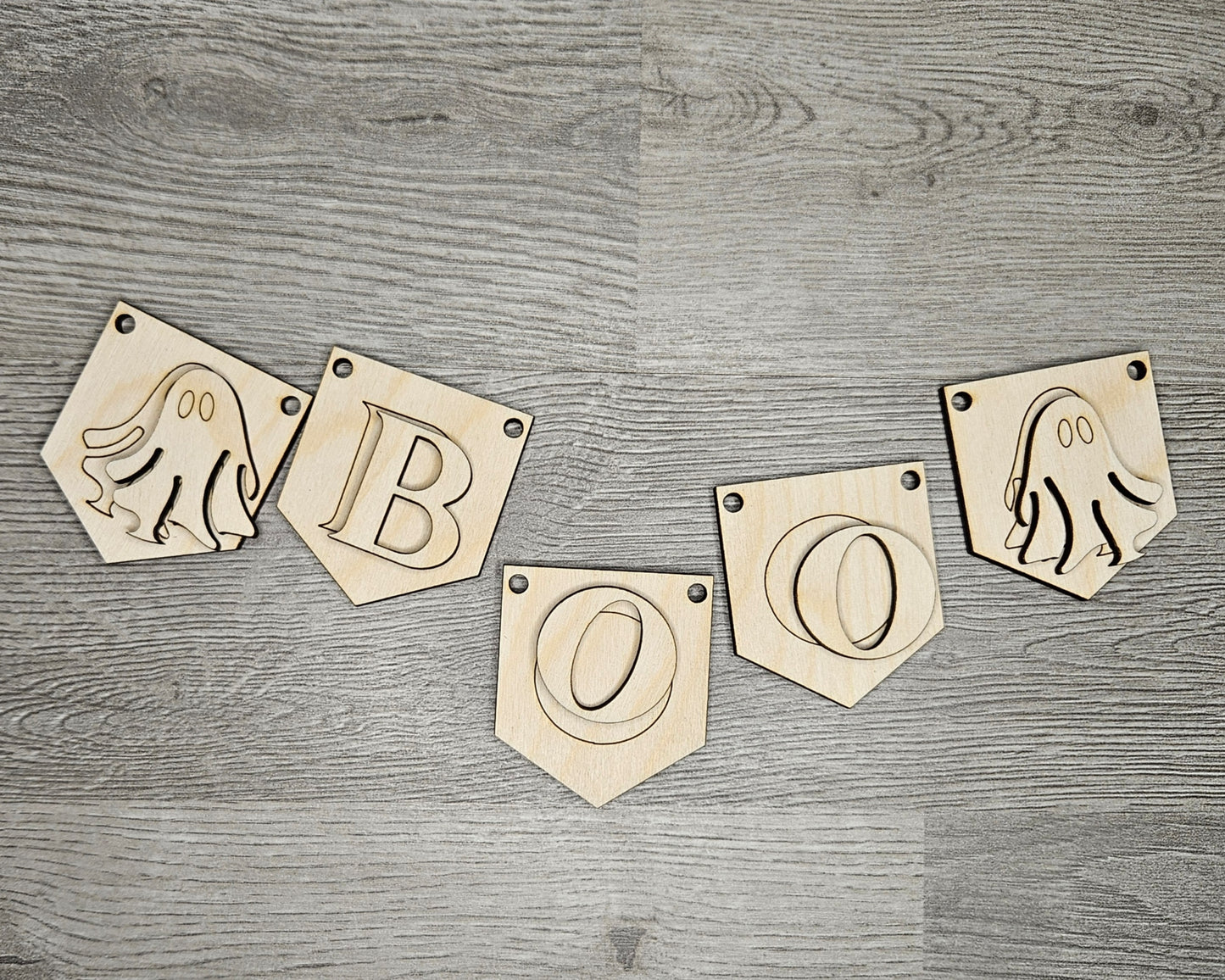 BOO Halloween Bunting | #4589