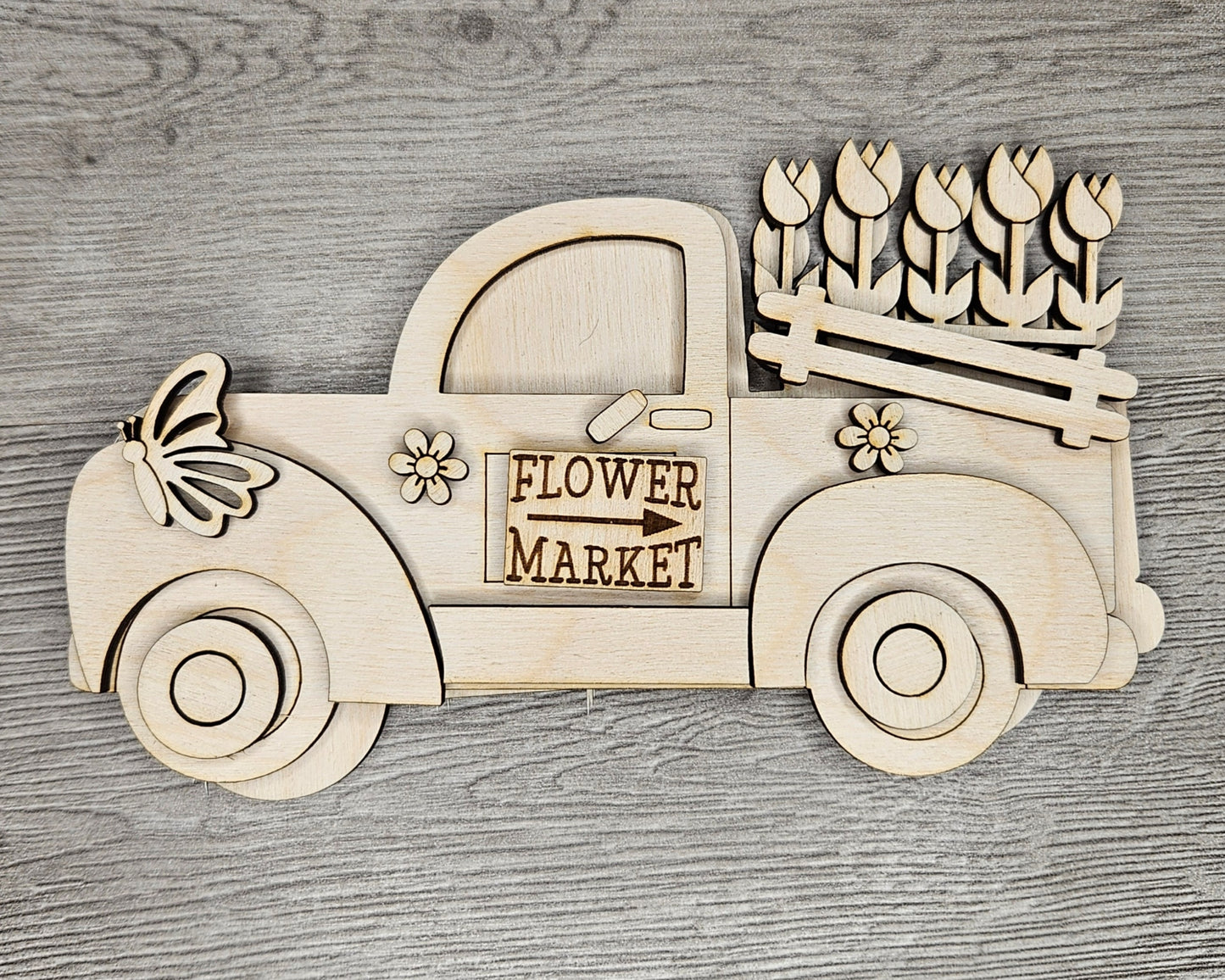 Spring Flower Truck | #4640