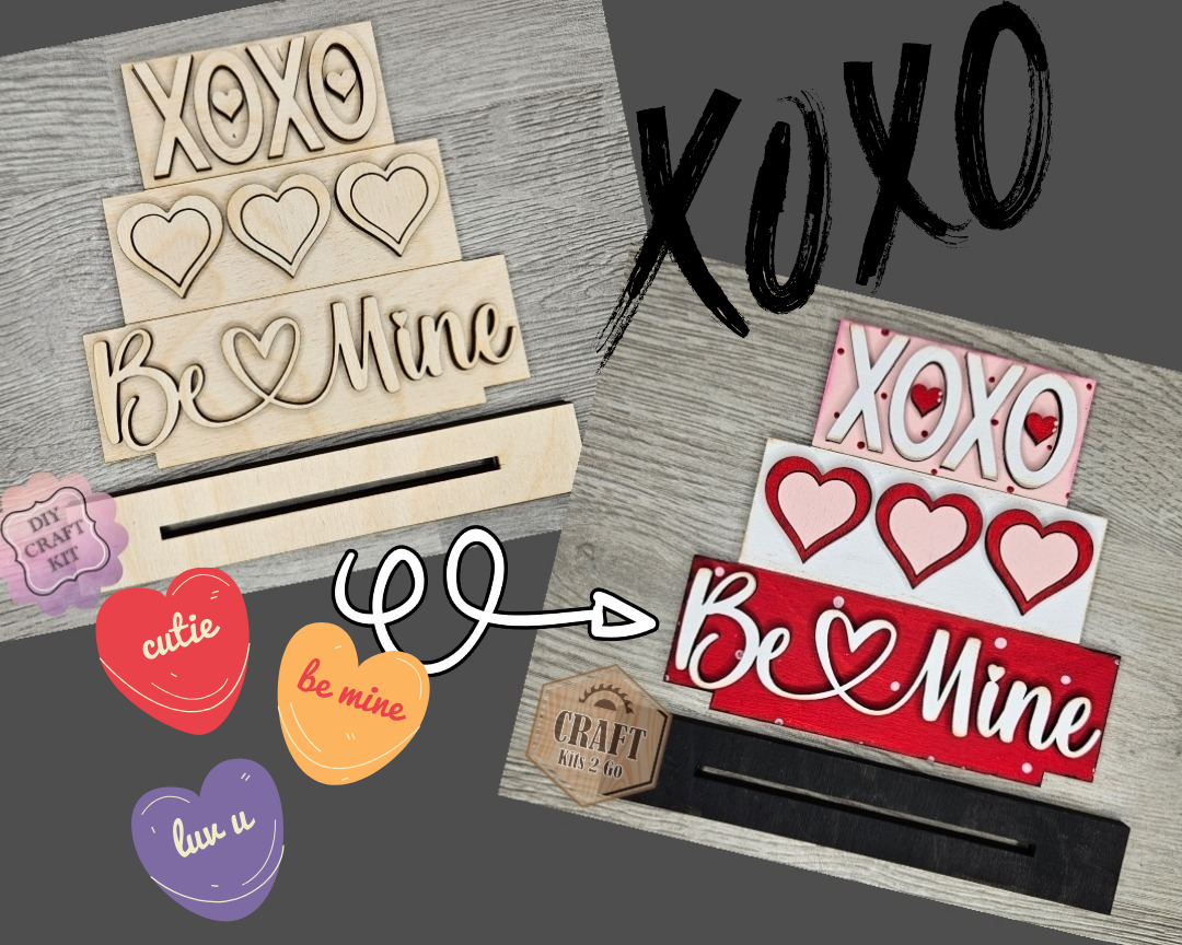 XOXO Be Mine Shelf Sitter | #4600