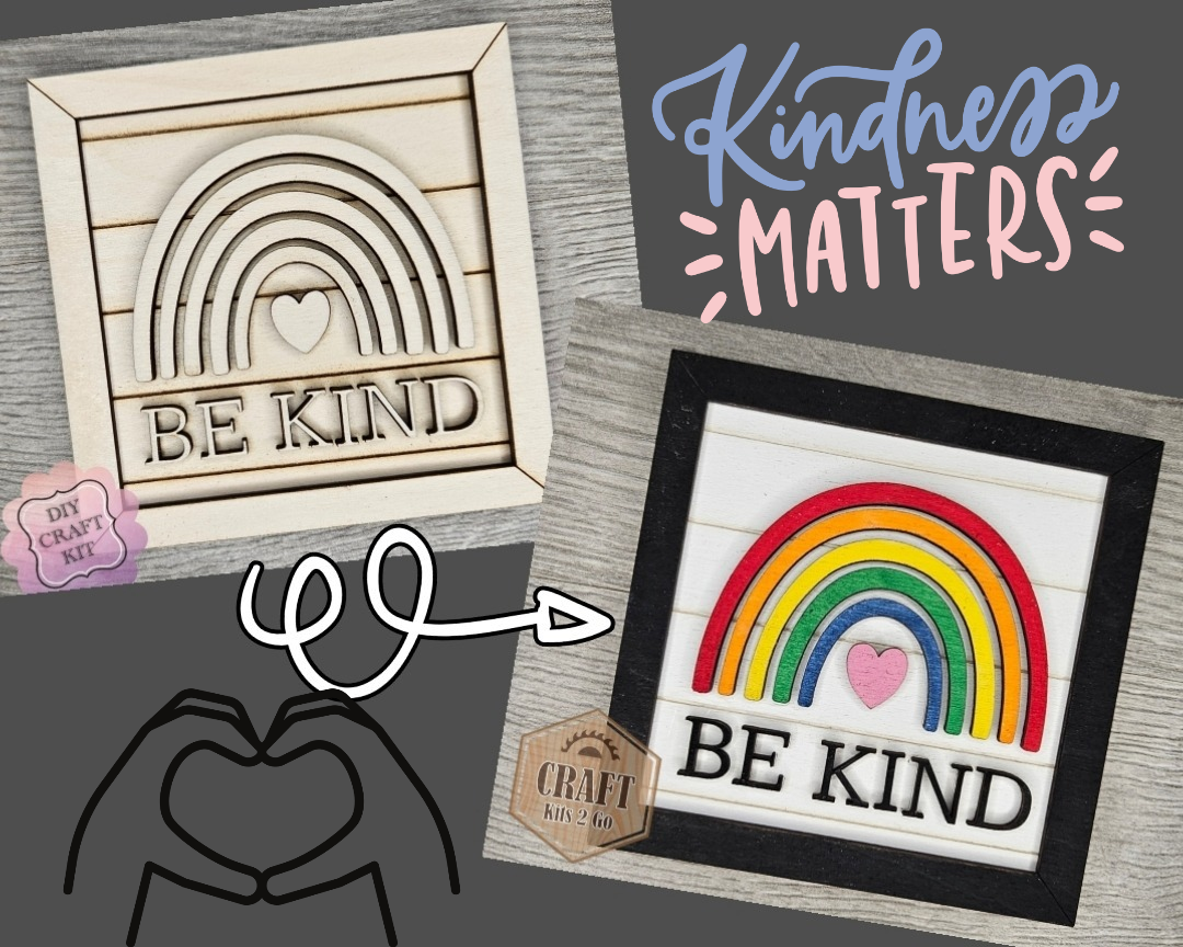 Be Kind Rainbow | #2519