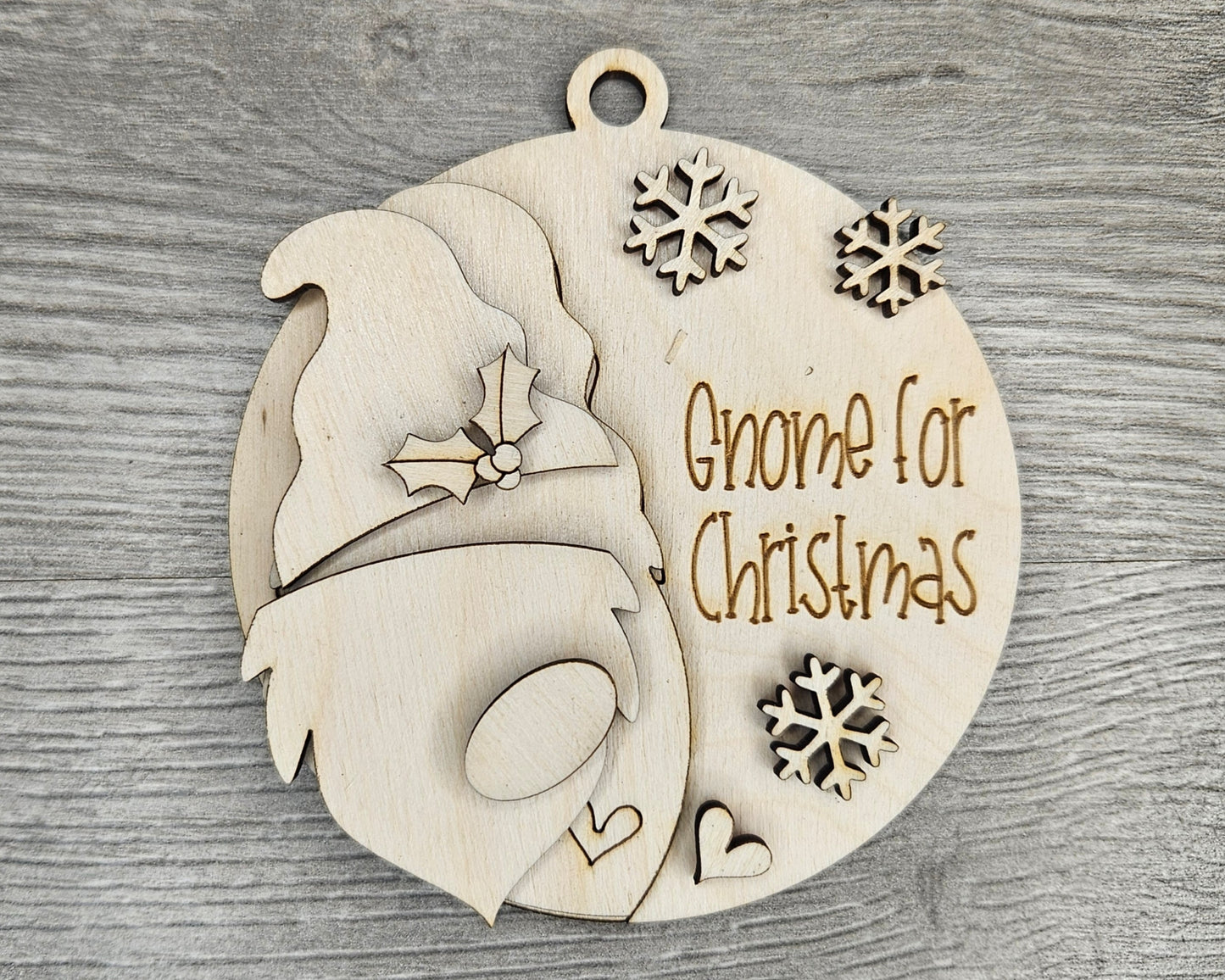 Gnome For Christmas Ornament | #4449